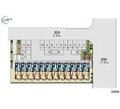 ★手数料０円★伊勢崎市境伊与久　月極駐車場（LP）